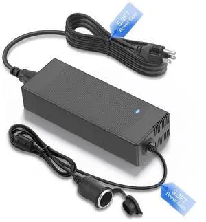 KEHIPI 2025 Upgrade AC to DC Converter 110V to 12V 12.5A 150W 9.2FT Cigarette Lighter Adapter to Wall Plug AC to DC Adapter 12 Volt Power Supply for Car Refrigerator Inflator Vacuum Cleaner Cooler