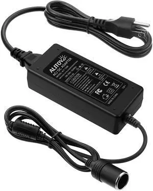 KEHIPI AC to DC Converter 110V to 12V 8A, 120V to 12V Power Supply Cigarette Lighter Adapter to Wall Plug AC to DC Adapter for Small Car Vacuum Air Pump Cooler Massager and Other Devices Under 96W