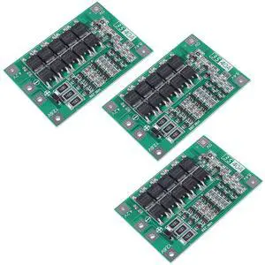 KEHIPI 3 PCS 3S 11.1V 12V 12.6V 40A 18650 Charger PCB BMS Protection Board Li-ion Lithium Battery Charger Lipo Cell Module for Drill Motor with Balance