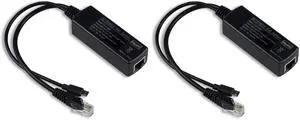 KEHIPI PoE Splitter Gigabit 5V - Micro USB Power and Ethernet to Raspberry Pi 3B+, Work with Echo Dot, Most Micro USB Security Camera and Tablet - IEEE 802.3af Compliant (Pack of 2) KEHIPI PoE Splitter Gigabit 5V - Micro USB Power and Ethernet to Raspberry Pi 3B+, Work with Echo Dot, Most Micro USB Security Camera and Tablet - IEEE 802.3af Compliant (Pack of 2)