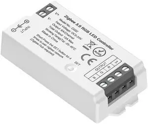 KEHIPI Tuya Zigbee 3.0 C03Z Controller Support RGB Color 4 pin (+V R G B) PWM LED Strip Bulb Compatible with Echo Plus/4th Gen Tuya Gateway DC5V/DC12V/DC24V Max 15A