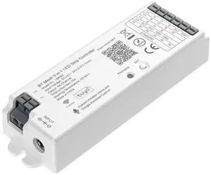 KEHIPI 5in1 LM053 Tuya Bluetooth Mesh Controller SmartLife TuyaSmart APP Control for Dimming CCT RGB RGBW RGBCCT LED Work with WR01RF WR02RF RC02RFB RC03RFB etc RF Remote DC12V DC24V Max 15A KEHIPI 5in1 LM053 Tuya Bluetooth Mesh Controller SmartLife TuyaSmart APP Control for Dimming CCT RGB RGBW RGBCCT LED Work with WR01RF WR02RF RC02RFB RC03RFB etc RF Remote DC12V DC24V Max 15A