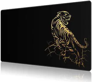 KEHIPI Extended Speed Gaming Mouse Pad Large Size 35.4 X 15.7 X 0.12inches Desk Mat Mousepad with Personalized Design Office Users - Tiger KEHIPI Extended Speed Gaming Mouse Pad Large Size 35.4 X 15.7 X 0.12inches Desk Mat Mousepad with Personalized Design Office Users - Tiger