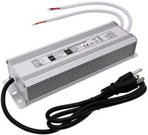 KEHIPI 24V LED Power Supply 300W Low Voltage Transformer Adapter,AC100-130V to DC24V 12.5A 300 Watts LED Driver Waterproof IP67 for Indoor and Outdoor LED Lights Use