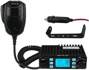 KEHIPI MB1 40-Channel CB Radio, AM/FM Professional CB Radio with Noise Reduction, Travel Essentials, Instant Channel 9/19, RF Gain, VOX, External Speaker Jack, Easy to Operate Emergency Radio, Black