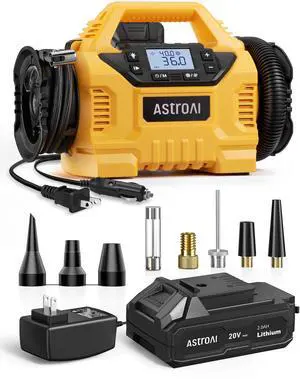 KEHIPI Cordless Tire Inflator Portable Air Compressor for Car 160PSI with HD Screen, 3 Power Sources & Dual Powerful Motors, Heavy Duty Air Pump Inflation/Deflation father day gifts KEHIPI Cordless Tire Inflator Portable Air Compressor for Car 160PSI with HD Screen, 3 Power Sources & Dual Powerful Motors, Heavy Duty Air Pump Inflation/Deflation father day gifts