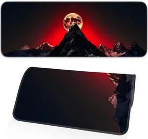 KEHIPI Gaming Mouse Pad, Large Desk Mat, Non-Slip Rubber Bottom, Stitched Edge Mouse Pad for Home, Office Desk, Gaming Keyboard Pad, 31.5 x 11.8 Inch, Desk Protector KEHIPI Gaming Mouse Pad, Large Desk Mat, Non-Slip Rubber Bottom, Stitched Edge Mouse Pad for Home, Office Desk, Gaming Keyboard Pad, 31.5 x 11.8 Inch, Desk Protector