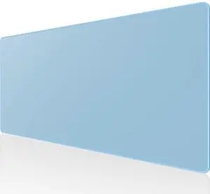 KEHIPI Large Gaming Mouse Pad with Stitched Edges, Extended Mousepad with Superior Micro-Weave Cloth, Non-Slip Base, Water Resist Keyboard Pad for Gamer, Office & Home, 31.5x15.7in, Ice Blue KEHIPI Large Gaming Mouse Pad with Stitched Edges, Extended Mousepad with Superior Micro-Weave Cloth, Non-Slip Base, Water Resist Keyboard Pad for Gamer, Office & Home, 31.5x15.7in, Ice Blue