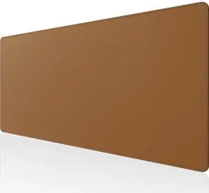 KEHIPI Large Gaming Mouse Pad with Stitched Edges, Extended Mousepad with Superior Micro-Weave Cloth, Non-Slip Base, Water Resist Keyboard Pad for Gamer, Office & Home, 31.5x15.7in, Coffee Brown KEHIPI Large Gaming Mouse Pad with Stitched Edges, Extended Mousepad with Superior Micro-Weave Cloth, Non-Slip Base, Water Resist Keyboard Pad for Gamer, Office & Home, 31.5x15.7in, Coffee Brown