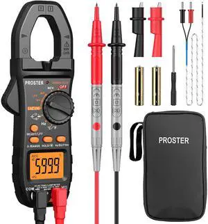 KEHIPI Digital Clamp Meter 6000 Count - 800A AC/DC Current AC/DC Voltage Multi Tester, TRMS NCV Continuity Capacitance Resistance Frequency Diode LPF LOZ Test KEHIPI Digital Clamp Meter 6000 Count - 800A AC/DC Current AC/DC Voltage Multi Tester, TRMS NCV Continuity Capacitance Resistance Frequency Diode LPF LOZ Test