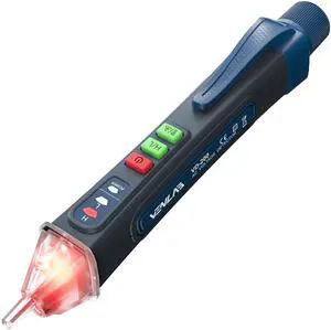 KEHIPI Voltage Tester, Non Contact Voltage Detector, Circuit Tester Dual Range Voltage Sniffer 12V-1000V/48V-1000V, Live Wire Tester with Alarm and Flashlight, Electrical Tester with LCD Display KEHIPI Voltage Tester, Non Contact Voltage Detector, Circuit Tester Dual Range Voltage Sniffer 12V-1000V/48V-1000V, Live Wire Tester with Alarm and Flashlight, Electrical Tester with LCD Display