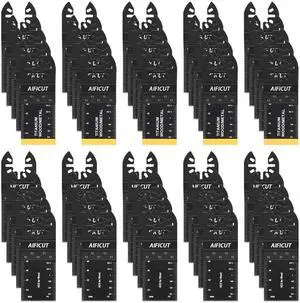 KEHIPI 50pcs Wood Plastics Metal Multitool Blades Titanium oscillating Saw Blades Quick Release Fit Dewalt Tools Bosch Porter Cable Black & Decker Rockwell Ryobi Milwaukee Chicago Craftsman Makita KEHIPI 50pcs Wood Plastics Metal Multitool Blades Titanium oscillating Saw Blades Quick Release Fit Dewalt Tools Bosch Porter Cable Black & Decker Rockwell Ryobi Milwaukee Chicago Craftsman Makita