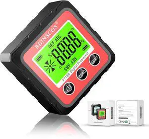 KEHIPI Digital Angle Finder Magnetic Table Saw Angle Finder Tool - Digital Inclinometer -4 of 90 Degree Finder Angle Cube Digital Protractor Bevel Gauge for Woodworking Micro Jig (PT180R) KEHIPI Digital Angle Finder Magnetic Table Saw Angle Finder Tool - Digital Inclinometer -4 of 90 Degree Finder Angle Cube Digital Protractor Bevel Gauge for Woodworking Micro Jig (PT180R)