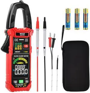 KEHIPI WG-032 Smart Digital Clamp Meter 6000 Counts T-RMS multimeter Auto-Ranging Voltmeter Amp Meter with AC/DC Current &Voltage NCV/Live Wire Inrush Resistance Diode, Built-in HD Color Screen KEHIPI WG-032 Smart Digital Clamp Meter 6000 Counts T-RMS multimeter Auto-Ranging Voltmeter Amp Meter with AC/DC Current &Voltage NCV/Live Wire Inrush Resistance Diode, Built-in HD Color Screen