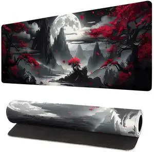 KEHIPI Gaming Mouse Pad Desk Pad,Extended Big Mouse Pad,31.5x11.8 Inch Long Computer Keyboard Mouse Mat Mousepad with 3mm Non-Slip Base and Stitched Edge for Gaming and Office (Dark Canyon) KEHIPI Gaming Mouse Pad Desk Pad,Extended Big Mouse Pad,31.5x11.8 Inch Long Computer Keyboard Mouse Mat Mousepad with 3mm Non-Slip Base and Stitched Edge for Gaming and Office (Dark Canyon)