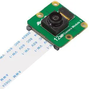 KEHIPI for Raspberry Pi Camera Module 3, 12MP IMX708 102°(H) Wide Angle Fixed Focus HDR Camera for Raspberry Pi 5, 4/4B, 3/2/Zero W KEHIPI for Raspberry Pi Camera Module 3, 12MP IMX708 102°(H) Wide Angle Fixed Focus HDR Camera for Raspberry Pi 5, 4/4B, 3/2/Zero W