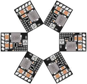 KEHIPI DC Buck Converter, 6pcs Mini Voltage Regulator DC 4.5-20V 12V 9V Step Down to 5V Reducer Board 3A 10W Fixed Adjustable Volt Output Step-Down Transformer Power Supply Stabilizer Module KEHIPI DC Buck Converter, 6pcs Mini Voltage Regulator DC 4.5-20V 12V 9V Step Down to 5V Reducer Board 3A 10W Fixed Adjustable Volt Output Step-Down Transformer Power Supply Stabilizer Module