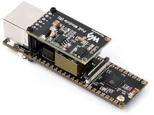 KEHIPI ESP32-S3 ETH Development Board, 10/100Mbps RJ45 Ethernet Port, Wi-Fi & BT Support, 240MHz Dual Core Processor, Onboard Type-C Port and TF Card Slot, PoE Module KEHIPI ESP32-S3 ETH Development Board, 10/100Mbps RJ45 Ethernet Port, Wi-Fi & BT Support, 240MHz Dual Core Processor, Onboard Type-C Port and TF Card Slot, PoE Module