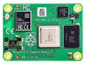 Raspberry Pi Compute Module 4-8GB RAM 32GB eMMC, 2.4/5.0GHz with Wi-Fi & Bluetooth (CM4108032) Raspberry Pi Compute Module 4-8GB RAM 32GB eMMC, 2.4/5.0GHz with Wi-Fi & Bluetooth (CM4108032)