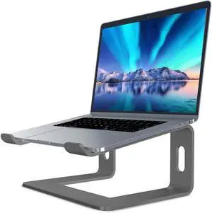 KEHIPI Laptop Stand, Ergonomic Aluminum Laptop Mount Computer Stand for Desk, Detachable Laptop Riser Notebook Stand Compatible with MacBook Air Pro, Dell XPS, More 10-16" Laptops(Grey) KEHIPI Laptop Stand, Ergonomic Aluminum Laptop Mount Computer Stand for Desk, Detachable Laptop Riser Notebook Stand Compatible with MacBook Air Pro, Dell XPS, More 10-16" Laptops(Grey)