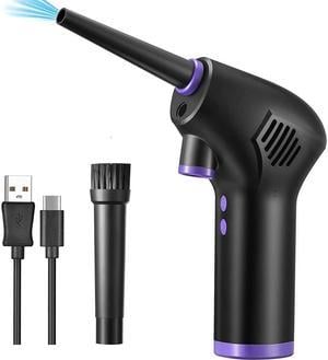 KEHIPI Air Duster,Electric Wireless Air Duster Keyboard Clearer with 15000mAH Rechargeable Batter Powerful 36000RPM, Alternative to Compressed Air Can for Computers Cleaning, USB-C Fast Charging