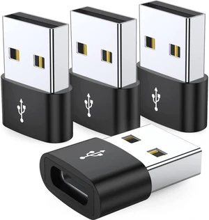 KEHIPI USB C Female to USB Male Adapter 4-Pack,Type C to USB A Charger Cable Converter,Compatible with iPhone 11 12 13 14 Plus Pro Max,iPad Air 4 5 Mini 6,Samsung Galaxy S23 S22 S21 S20,Pixel 5 Black KEHIPI USB C Female to USB Male Adapter 4-Pack,Type C to USB A Charger Cable Converter,Compatible with iPhone 11 12 13 14 Plus Pro Max,iPad Air 4 5 Mini 6,Samsung Galaxy S23 S22 S21 S20,Pixel 5 Black