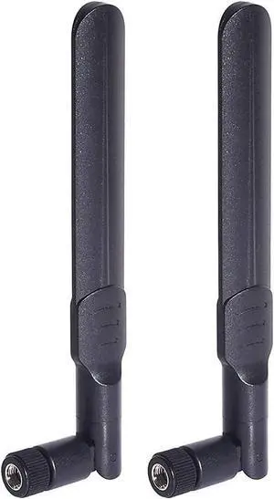 KEHIPI 4G LTE Cellular Trail Camera Antenna 8dBi RP-SMA Male Antenna (2-Pack) Compatible with Spypoint Link Micro Solar EVO Link S Dark Wildlife Hunting Game Cam Outdoor Mobile Security Camera