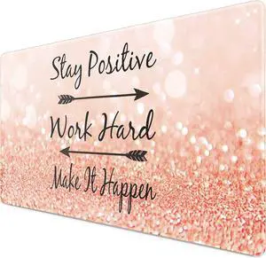 KEHIPI Gaming Mouse Pad, Extended Mouse Pad 31.5x15.7inch XXL Large Big Computer Keyboard Mouse Mat Desk Pad with Non-Slip Base and Stitched Edge for Home Office Gaming Work
