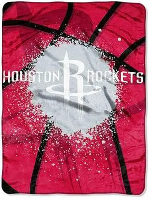 Houston Rockets Shadow Play Raschel Throw Blanket 60" x 80"