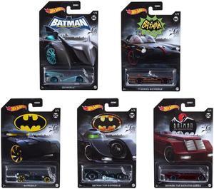 Hot Wheels Entertainment Theme Assortment-Batman set of 5 Piece (GDG83-986R)