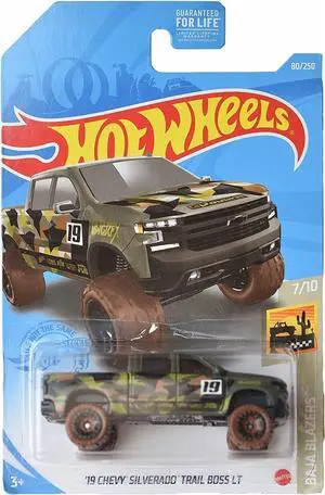 Hot Wheels '19 Chevy Silverado Trail Boss LT, Baja Blazers 7/10, 80/250
