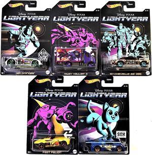 Hot Wheels Lightyear Theme Disney Pixar Series Diecast Model Set - 5 Piece ( GDG83)