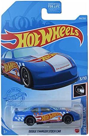 Hot Wheels Dodge Charger Stock Car, HW Race Team 3/10, 194/250