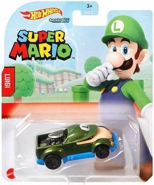 Hot Wheels Super Mario Character Cars Luigi