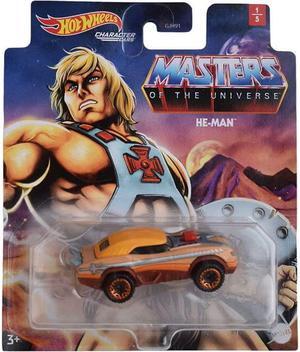 Hot Wheels He-Man Master Of The Universe Character Cars 1/5