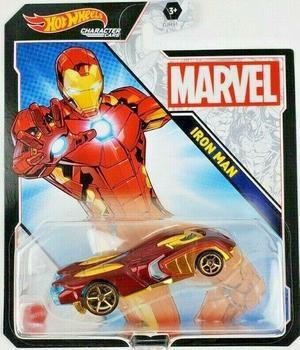 Hot Wheels Marvel Iron Man Character Car
