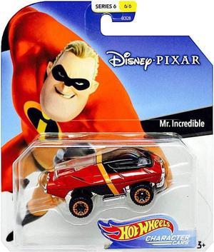 Hot Wheels Disney Pixar Mr Incredible Character Cars