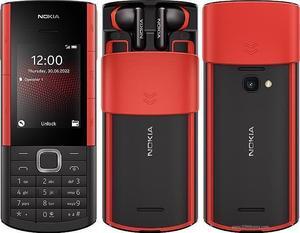 Nokia 5710 XpressAudio 4G 2.4"(TA-1498) Black  Built-in Wireless Earbuds Phone By FedEx