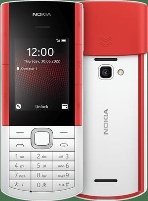 Nokia 5710 XpressAudio 4G 24TA1498 White Builtin Wireless Earbuds Phone By FedEx