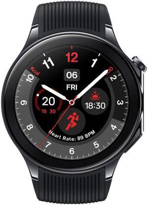 Oneplus Watch 2 143AMOLED IP68 STD810H with Wear OS 4 Black Steel