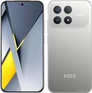 Xiaomi Poco F8 Pro 6.59AMOLED 50MP 12/256GB Global Version SD8 Elite 6210mAh-Silver
