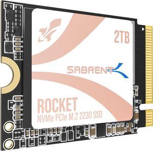 SABRENT Rocket Q4 2230 NVMe 4.0 2TB High Performance PCIe 4.0 M.2 2230 SSD for Steam Deck, ASUS ROG Ally [SB-213Q-2TB]
