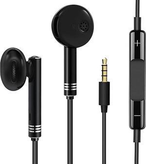 Earbuds,Wired Ear Buds Headphones with Stereo Bass Driven Sound,Earphones Fits Small Ear,Comfortable and Secure Fit,Earbuds with Microphone and Volume Control,Decent Packing,3.5 mm Plug,2022