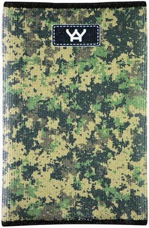 YaYwallet - Credit Card Holder, Slim Wallet, Credit Card Wallet, Wallet for front pocket or small purse, Minimalist Wallet -  Tech Camo