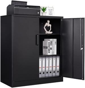 Metal Storage Cabinets with Lock, Small Locker Organizer Steel Cabinets, Adjustable Layers Shelves 2 Doors for Home, Office, Warehouse,Garage,Industrial,Employee Lockers Metal Storage Cabinets with Lock, Small Locker Organizer Steel Cabinets, Adjustable Layers Shelves 2 Doors for Home, Office, Warehouse,Garage,Industrial,Employee Lockers