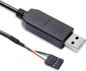 Aruba USB Console Cable With CP2102 Chip for Aruba Wirelss Access Point AP-207 AP-304/305 AP-314/315 Cable length: 1.8M Color: Black