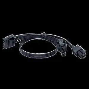 For Seasonic FOCUS PLUS Gold FX Peripheral 4 Pin SATA IDE PCIe CPU Main Power ATX 24 Pin GPU VGA Card Power Supply Mining Cable(6Pin to 2 IDE)