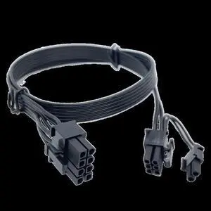 For Seasonic FOCUS PLUS Gold FX Peripheral 4 Pin SATA IDE PCIe CPU Main Power ATX 24 Pin GPU VGA Card Power Supply Mining Cable(8Pin to 8pin)