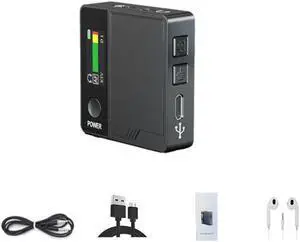 Voice Changer Mini Portable Voice Changing Modulator with Adjustable Voice Functions Phone Computer Sound Card Mic Tool Color: with headphones Voice Changer Mini Portable Voice Changing Modulator with Adjustable Voice Functions Phone Computer Sound Card Mic Tool Color: with headphones