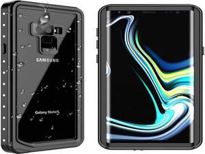 BONAEVER For Samsung Galaxy Note 9 Waterproof Case Built in Screen Protector Protective Shockproof Cover IP68 Underwater Waterproof Case for Galaxy Note 9 64 inch